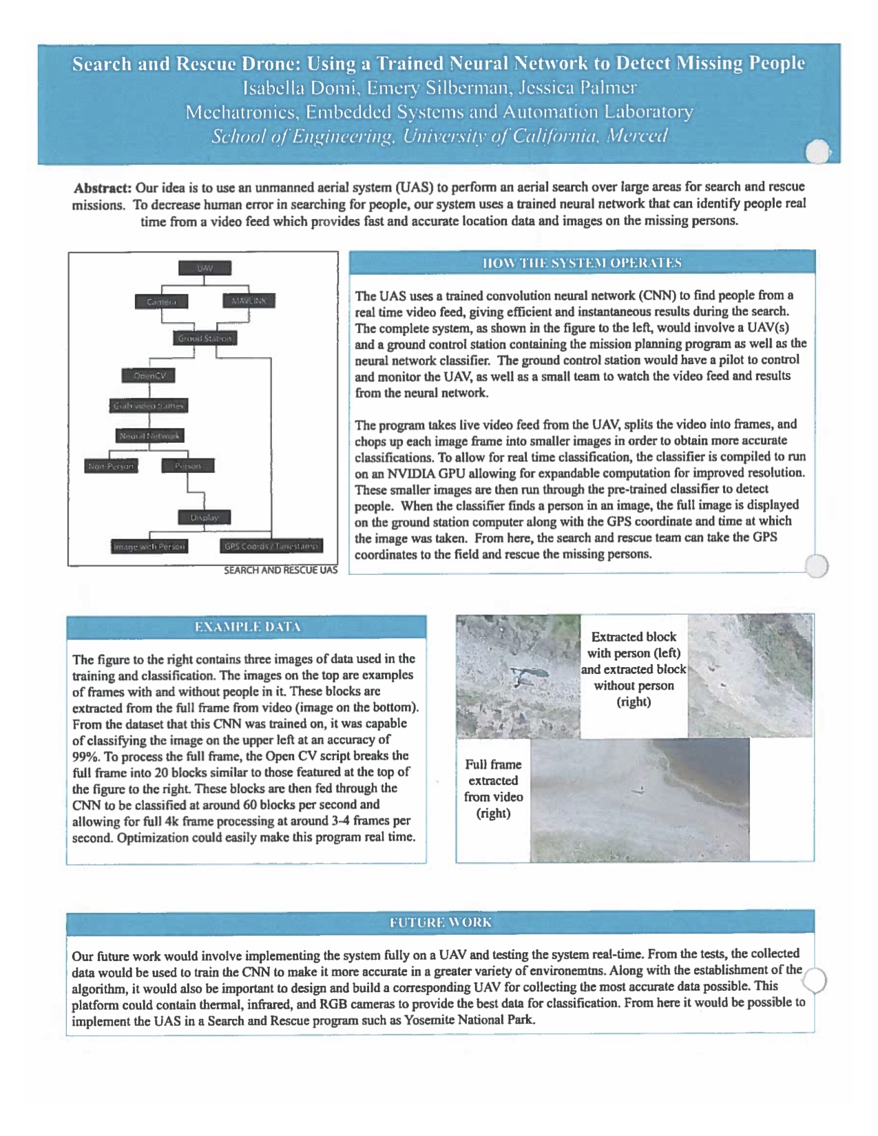 undergraduate research project student